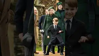 Louis dances like a pro, Grandpa Charles stunned#royal #princelouis #kingcharles #royalfamily