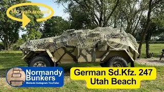 NEW SERIES - WALKAROUND: German recon vehicle in Normandy