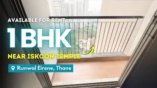 Runwal Eirene 1BHK Flat For Rent In Balkum Thane 