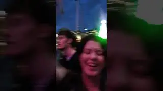 Fed Square. Amyl and the Sniffers free gig cancelled. Angry crowd.