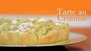 Tarte au crumble aux abricots dans Équation Gourmande ! Avec Hervé Cuisine
