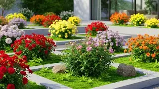 Elegant Rose Garden Concepts for Contemporary Homes