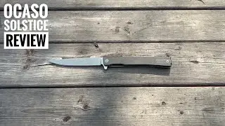 Ocaso Solstice; Demko Designed Gentlemen's EDC Pocket Knife Review