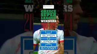 Greece super league winners!