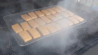 Smoking Cheddar... great for Mac & Cheese!