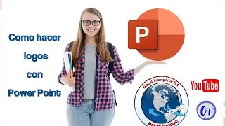 #microsoft #powerpoint ✅🔴Como crear un logos con Power Ponit  desde im&aacute;genes predise&ntilde;adas✅🔴🕧✈️🌐