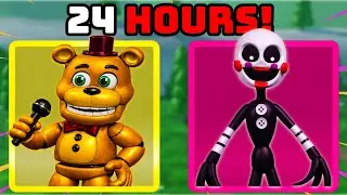 Я провел 24 часа в Fazbear World TD!