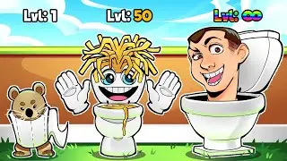 VIDA DE SKIBIDI TOILET NO ROUBE UM BRAINROT