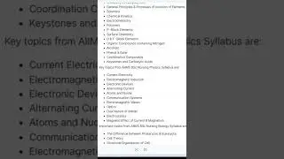 Aiims Bsc Nursing Syllabus Pdf | What Is The Syllabus For BSc Nursing AIIMS,website  hindi