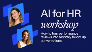 From reviews to results: AI workshop for monthly performance follow-ups