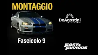 Nissan Skyline GT-R R34 De Agostini Collectibles | Montaggio Fascicolo 9 (Fast & Furious)