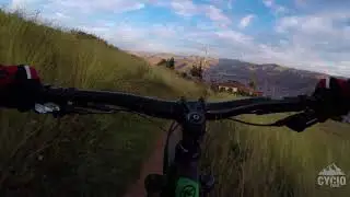 MTB Peru Cusco sunset ride