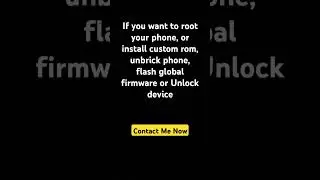 Root Phone, install custom rom, unbrick phone, flash global firmware or unlock device #shop #service