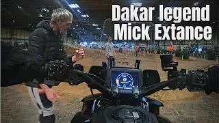 Indoor Off Road Track with H-D Pan America #offroad #panamerica #hd