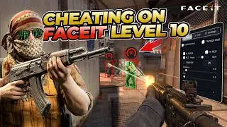 Cheating on Faceit Level 10 Hard Elo