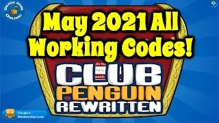 May 2021 All Working Codes | Club Penguin Rewritten | Legacy