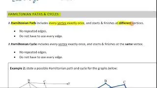 Part 12   Hamiltonian Paths and Cycles