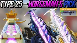 *NEW* TYPE 25 HORSEMAN'S PICK LEGENDARY BLUEPRINT WITH DIAMOND CAMO GAMEPLAY in CALL OF DUTY MOBILE