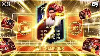 NOTHING BUT Ws! INSANE TOP 100 FUT CHAMPION REWARDS!  | FIFA 21 ULTIMATE TEAM