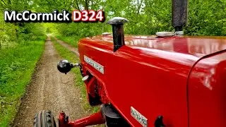 McCormick D324 Ausfahrt am Feldrand | Dreizylinder Sound PUR