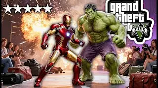 GTA 5 Live Ironman vs Hulk 134 | SAP Gaming #viral #gameplay #gaming #gta #gta5