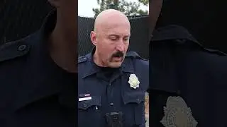 1st Cop Lies, 2nd Cop is Terrified!  #copwatcher #cops#civilrights  #policeofficer #lawenforcement