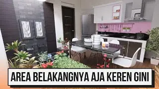 Taman Membelah halaman belakang Rumah 7x15 jadi 2! keren bgt