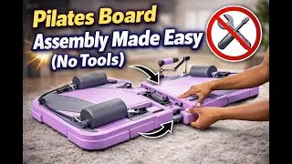 Pilates Board Assembly Made Easy (No Tools Needed)-SolidFit