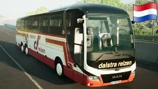 Netherlands DLC - Around the country with MAN Lion's Coach L 3rd Gen | Fernbus Simulator