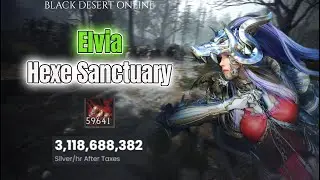 BDO Elvia Hexe &ndash; 3B+ Silver/Hour Grind (Succ Drakania)