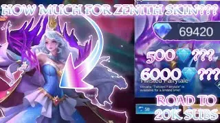 HOW MUCH 💎/DIAMONDS FOR VEXANA ZENITH SKIN 