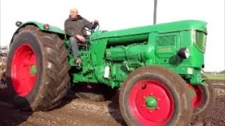 Die 6 Zyl- Deutz Traktoren D 9005 und D 80 im Einsatz (Sound)!!!
