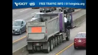 Dump Truck Driver Suffers Medical Emergency & Good Samaritans Help Stop Their Truck In Richmond, VA