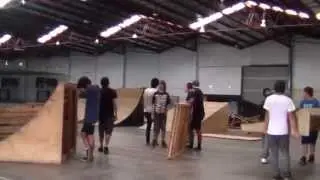 The Begining.. Mt/Tauranga indoor Skate park