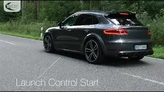 TECHART Soundvideo TA B95/T1 Powerkit and Exhaust System Sport for the Macan Turbo