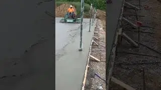 Tennis court pour!! #construction #concrete #concretefinisher #concretefinishers #commercial