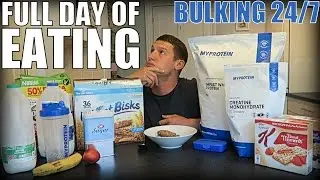 IIFYM Full Day of Eating! Bulking 24/7
