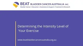 EXERCISE Video 2: Determining the Intensity Level of Your Exercise
