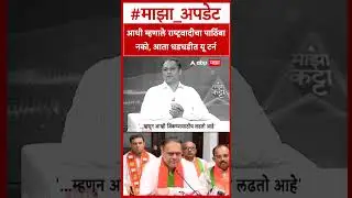 Amit Satam on NCP : आधी म्हणाले राष्ट्रवादीचा पाठिंबा नको, आता धडधडीत यू टर्न
