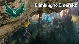 CLIMBING TO EMERALD! League of Legends.
