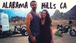 Exploring Alabama Hills, CA | 4K Vanlife, Dirt Biking, and Drone Footage | Episode 35