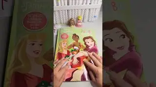 DISNEY PRINCESS Coloring Page Flip-Through #disney #coloringpage #markers #kidscoloring #ariel