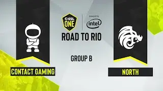 CS:GO - c0ntact Gaming vs. North [Inferno] Map 1 - ESL One Road to Rio - Group B - EU