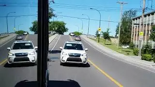 #164 bus. dir. ouest Montréal - 1/2