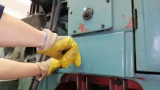 Performing Preventive Maintenance of Lathe Machine.