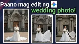 Wedding photo | Paano mag edit ng wedding photo using Gemini Ai 