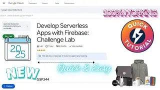 Develop Serverless Apps with Firebase: Challenge Lab || GSP344 || #qwiklabs #arcade