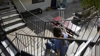 Oct 28, 2016 #brokelegmeg staircase descend