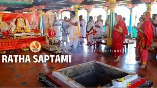 Ratha Saptami | Bhagavan Suryanarayana | Surya Homa Purnahuti | Sringeri Jagadguru Shankaracharya