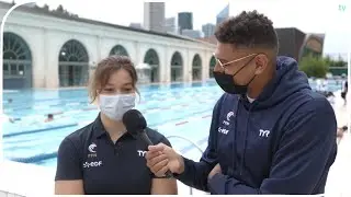 L'équipe de France de Natation prépare ses JO à Puteaux